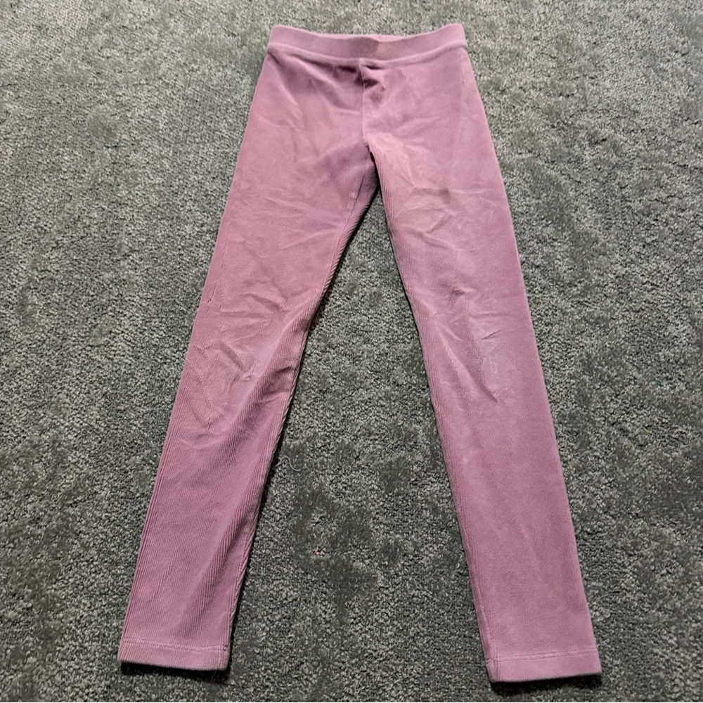 Crewcuts young girls pale pastel pink stretchy cotton pants size 8